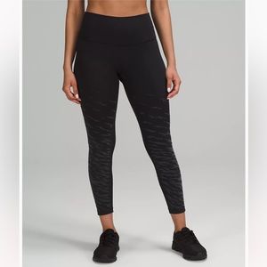 Lululemon Wunder Under Leggings, Black, Sz 4